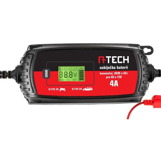 A-tech nabíjačka 6/12v, 4a, 3-120 ah - AUPR98696 (Kopírovať)