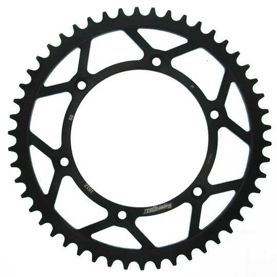 Reťazová rozeta SUPERSPROX RFE-1512:50-BLK čierna 50T, 520