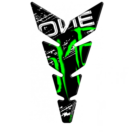 Tankpad JMT čierna matná zelená 223X134 mm