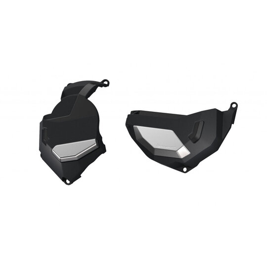 Engine covers protection kit POLISPORT 91112 čierna