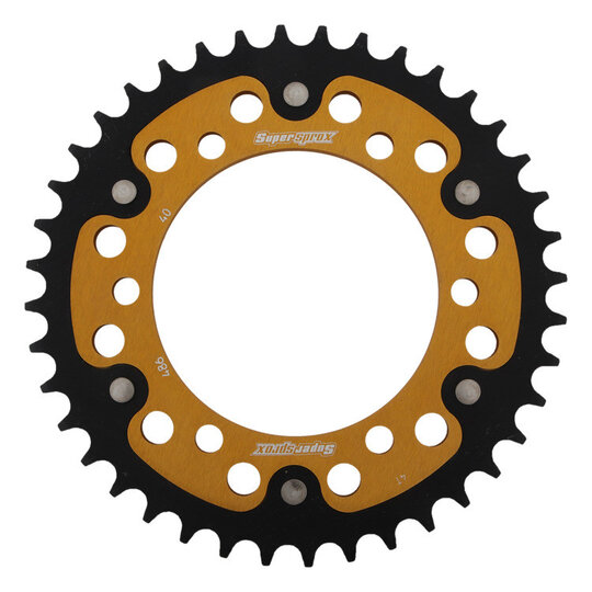 Reťazová rozeta SUPERSPROX STEALTH RST-486:40-GLD zlatá 40T, 520
