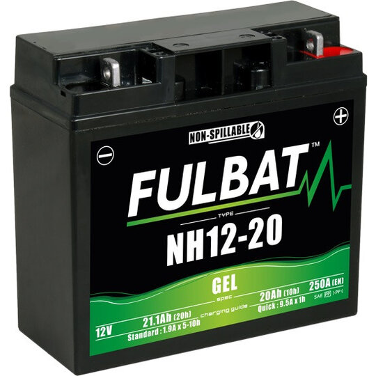 Gelový akumulátor FULBAT NH12-20