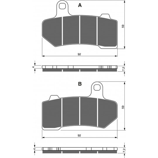 Brzdové obloženie GOLDFREN 271 AD