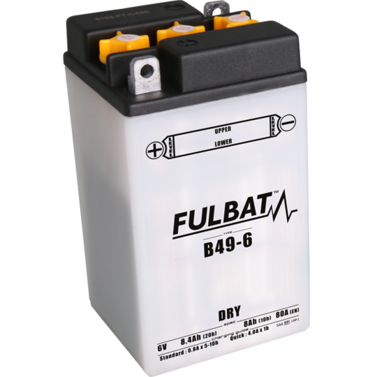 Konvenčný akumulátor ( s kyselinou) FULBAT B49-6 Vrátane balenia kyseliny