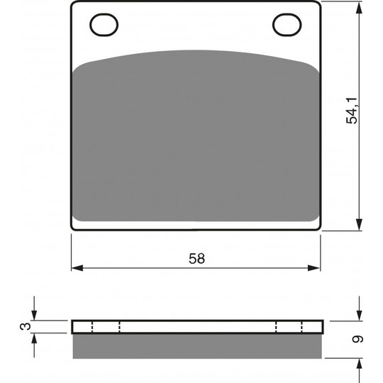 Brzdové obloženie GOLDFREN 076 S3