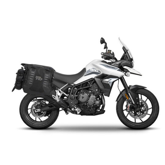 Sada bočných adventure vakov SHAD TERRA TR 40 ,vrátane montážnej sady SHAD TRIUMPH TIGER 900/GT/RALLY