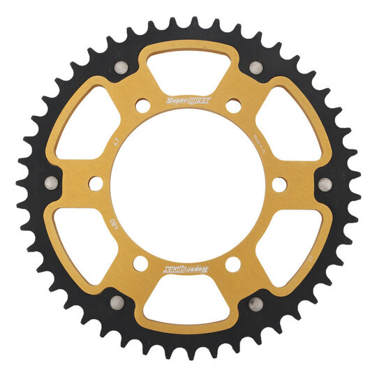 Reťazová rozeta SUPERSPROX STEALTH RST-480:47-GLD zlatá 47T, 525