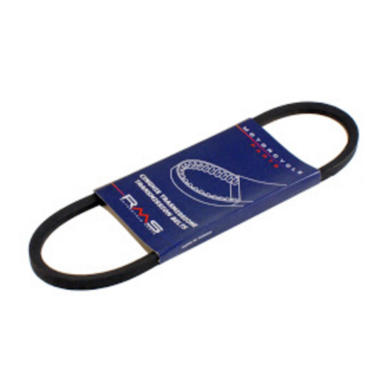 Remeň variátora RMS RMS 163730071