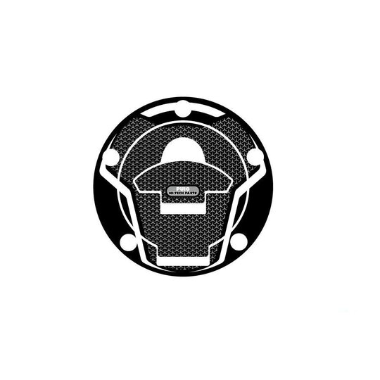 Ochranné nálepky na viečko nádrže PUIG NAKED 6303U sivá