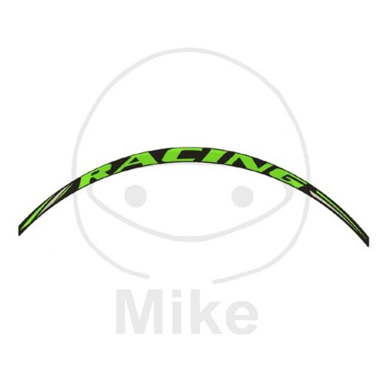 Nálepka  na   ráfik JMT Závodný zelená