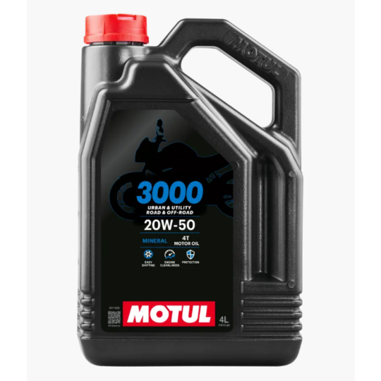 Motul - olej 3000 20w-50 4l - 3000 20W-50 4l