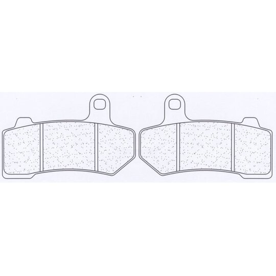 Brzdové obloženie CL BRAKES 1172 RX3