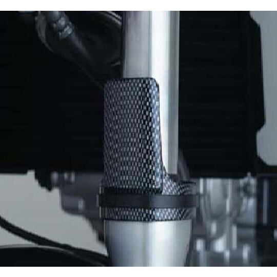 Ochranná samolepka prednej vidlice PUIG UNIVERSAL 1320C karbónový vzhľad Pár