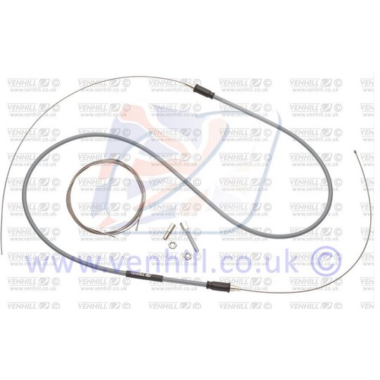 Lanko plynu Venhill VEN-T1000/SIL strieborná