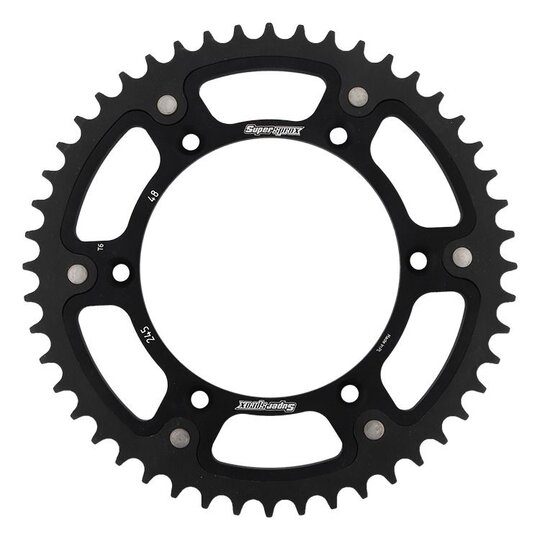 Rozeta SUPERSPROX STEALTH RST-245:48-BLK čierna 48T, 520
