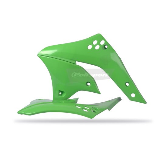 Spojler chladiča POLISPORT (pár) zelená 05