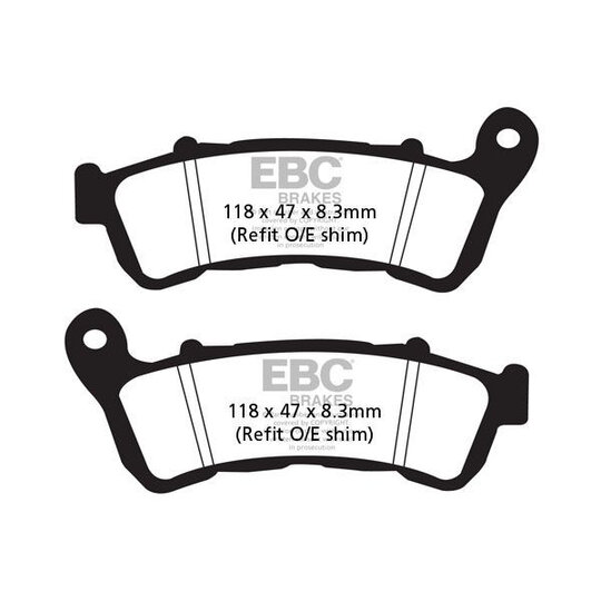 Brzdové obloženie EBC FA388HH