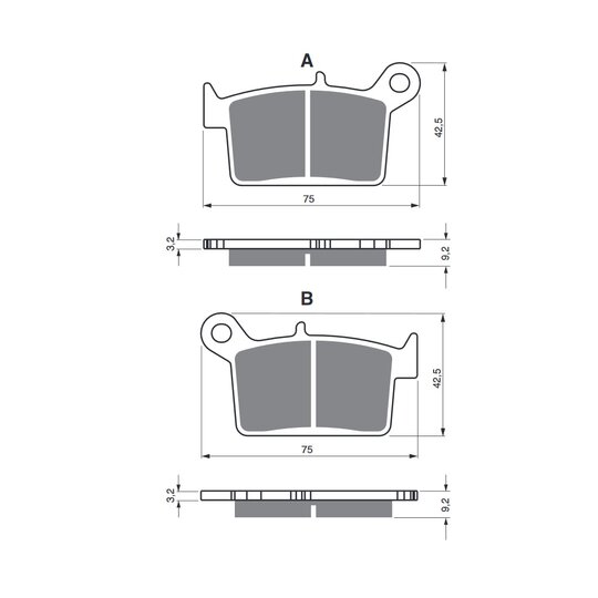 Brzdové obloženie GOLDFREN 402 S3