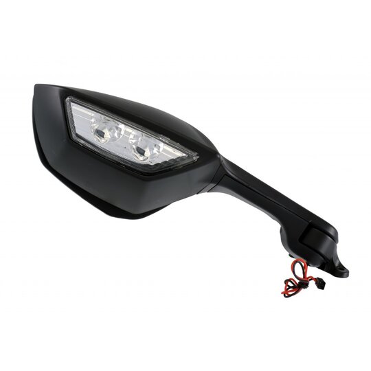 Zpätné zrkadlo RMS 122772310 pravý čierna