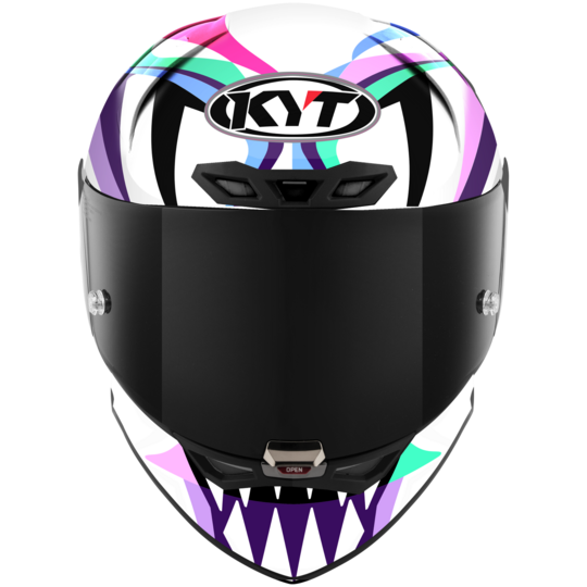 Kyt prilba - kx-1 race gp bastianini replica 2024 - BASTIANINI REPLICA 2024 FRONT VIEW (Large)