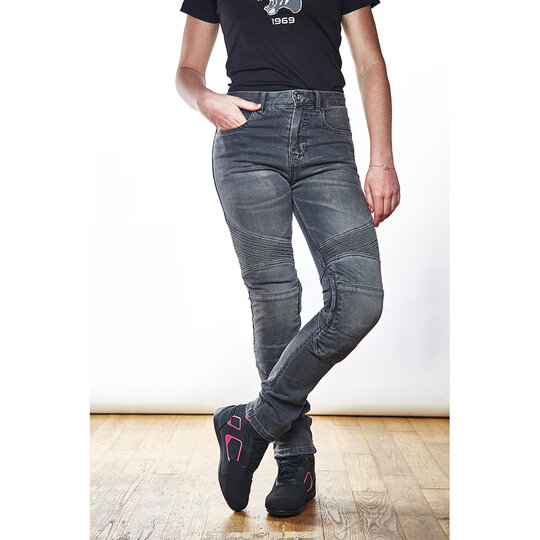 Furygan - jeans PURDEY lady / grey