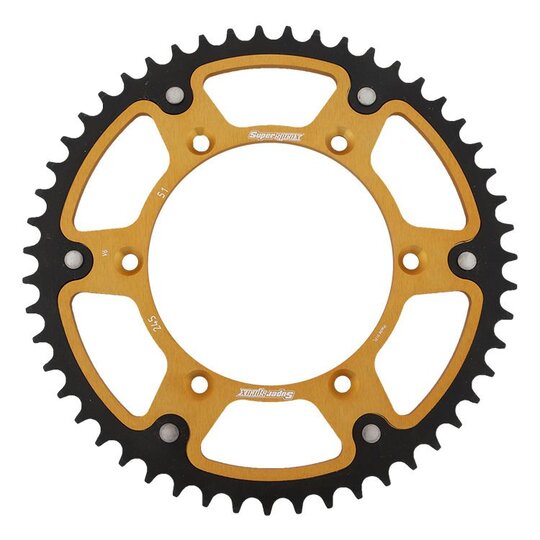 Rozeta SUPERSPROX STEALTH RST-245:51-GLD zlatá 51T, 520
