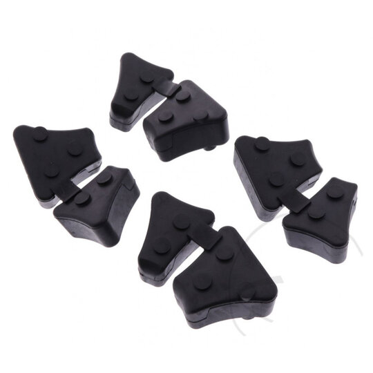 Sada gumových tlmičov rázu Rozety JMP 4 kusy