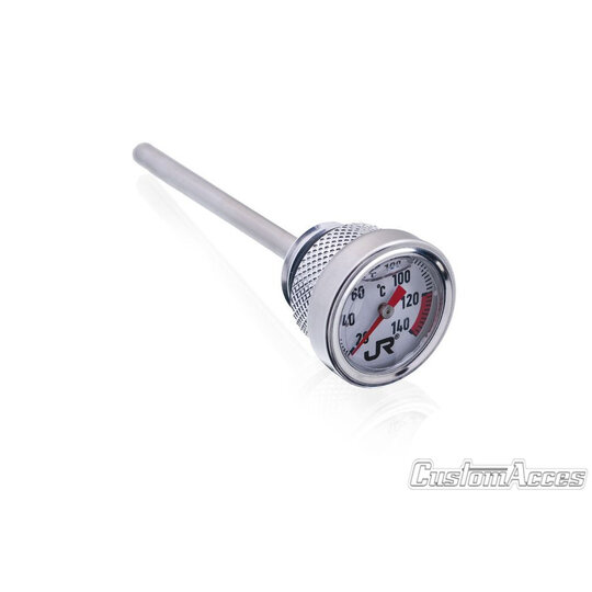 Teplomer na olejovú zátku CUSTOMACCES SUZUKI TE0005J chróm