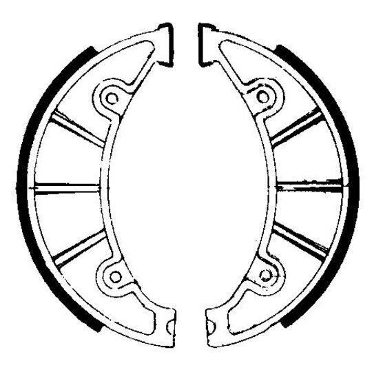 Brzdové čeľuste FERODO 225129150