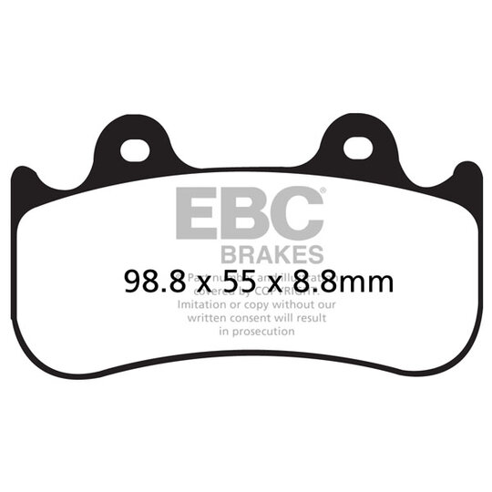 Brzdové obloženie EBC FA455HH