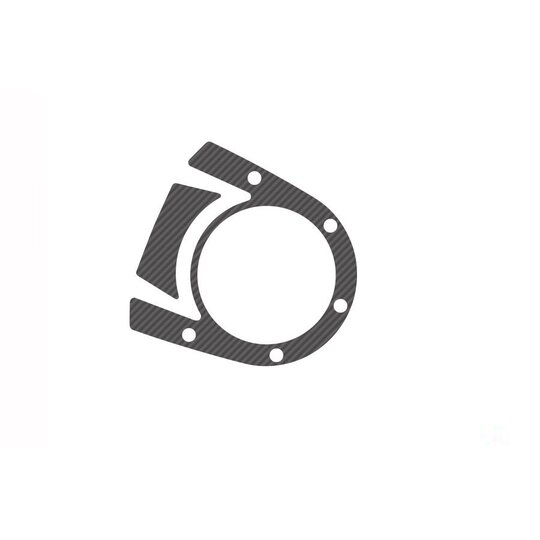 Ochranné nálepky na "okuliare" PUIG X-TREME 5829C karbónový vzhľad