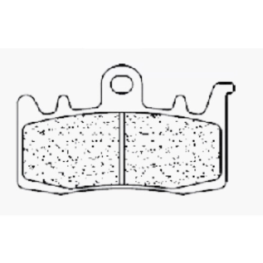 Brzdové obloženie CL BRAKES 1232 RX3