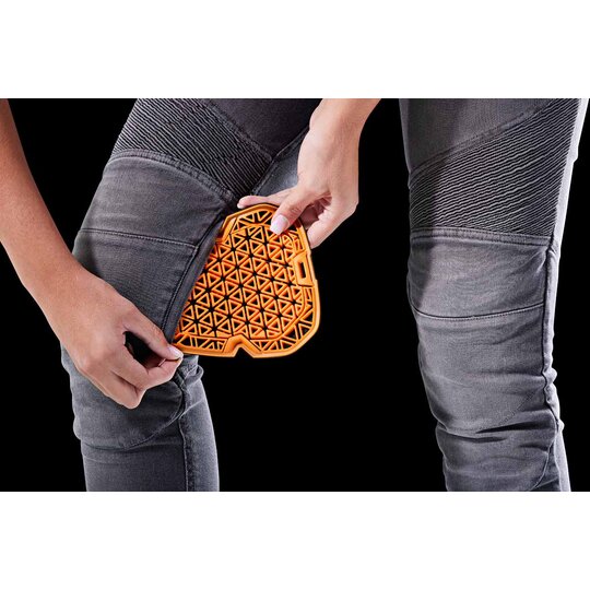 Furygan - nohavice jean purdey evo slim / grey - 00P_6655_9_details_2