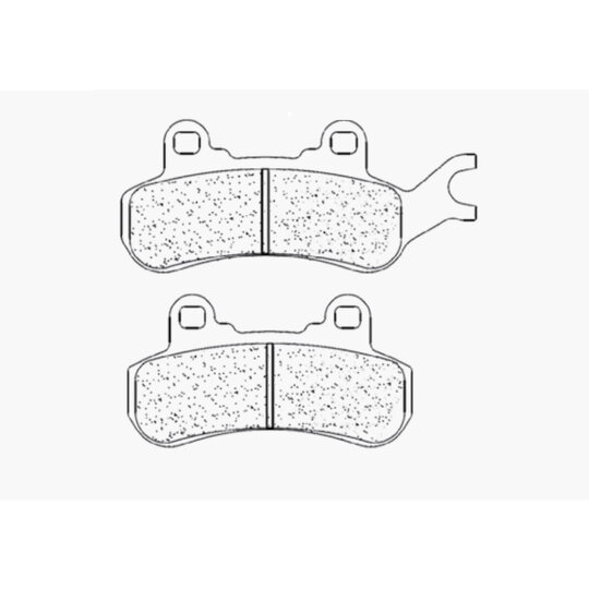 Brzdové obloženie CL BRAKES 1263 ATV1