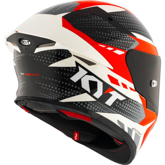 Kyt prilba tt-revo - gear / black red - Y6TR0024-KYT - TT-REVO - GEAR BLACK RED (6) (Medium)