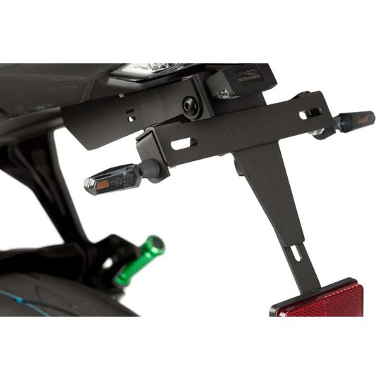 Blinkre PUIG STICK 9555N čierna Zadný , homologovaný