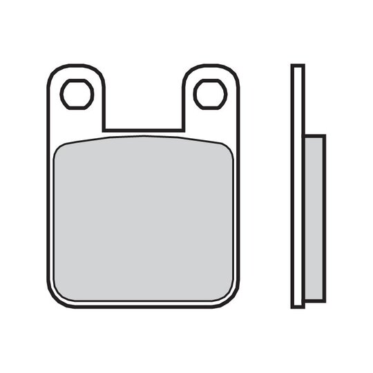 Brzdové obloženie BREMBO 07044 CC SCOOTER