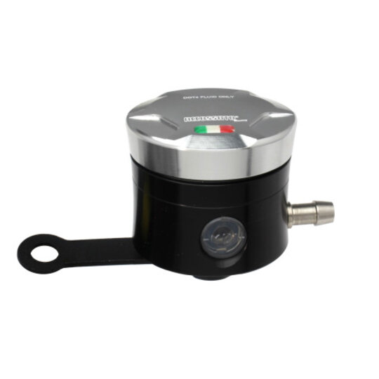 Nádržka na  brzdovú kvapalinu ACCOSSATO CNC-worked straight bracket included strieborná