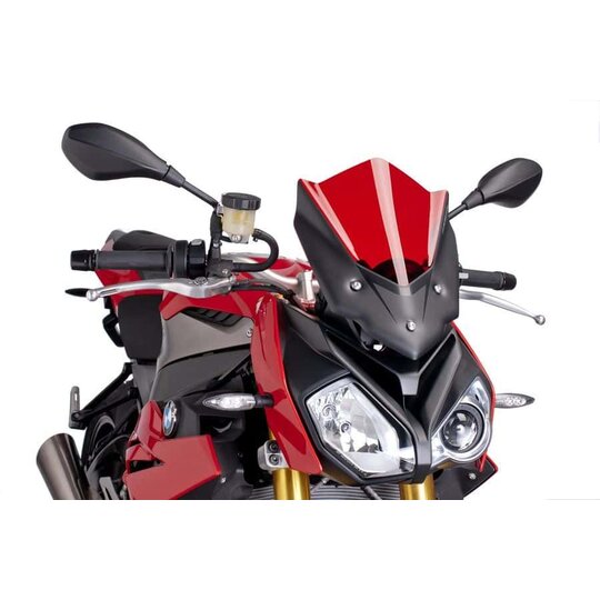 Plexi na motorku PUIG NEW. GEN SPORT 7040R červené