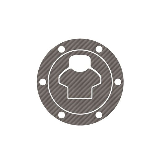 Ochranné nálepky na viečko nádrže PUIG X-TREME 8382C karbónový vzhľad