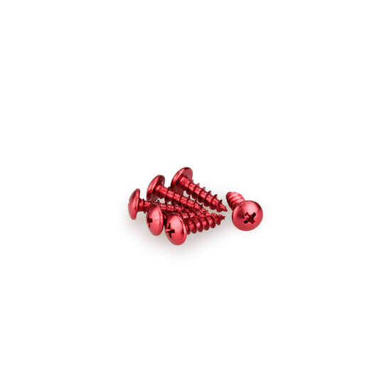 Skrutky PUIG ANODIZED 2542R červené M6 x 20 mm (6ks)