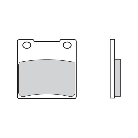 Brzdové obloženie BREMBO 07KS05SP