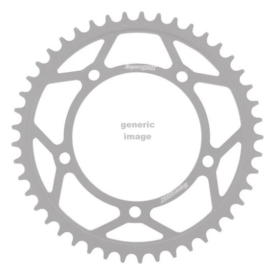 Reťazová rozeta SUPERSPROX RFE-1857:46-BLK čierna 46T, 520