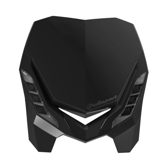 Svetlomety POLISPORT E-BLAZE 8670800002 Čierna/čierna