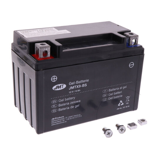 Jmt batéria / ytx9-bs gel - ytz9bsgel