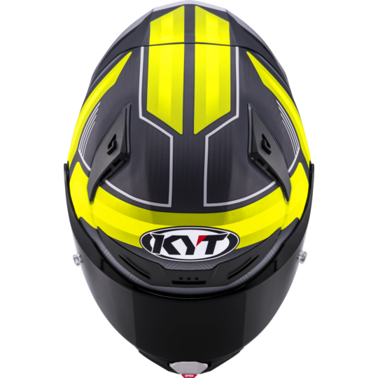 Kyt prilba r1r - carbon accelerator / yellow - Y6R10002_KYT_R1R_CARBON ACCELERATOR MATT YELLOW (1)