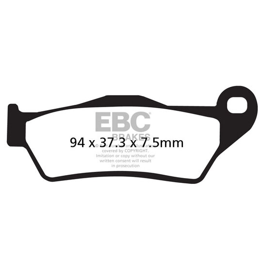 Brzdové obloženie EBC FA181HH