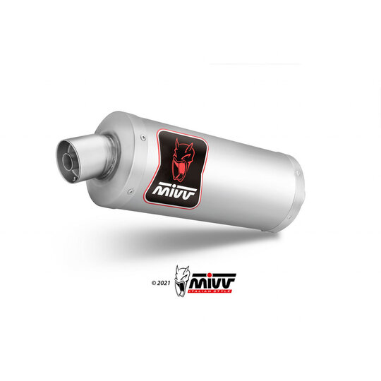 Koncovka výfuku MIVV DAKAR H.079.LEKX nerez