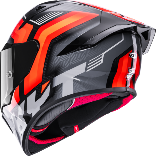 Kyt prilba r1r - carbon accelerator / red - Y6R10003_KYT_R1R_CARBON ACCELERATOR RED (5)