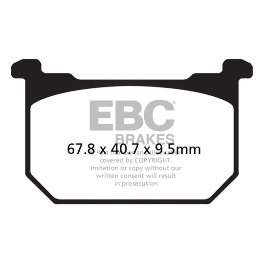 Brzdové obloženie EBC FA068
